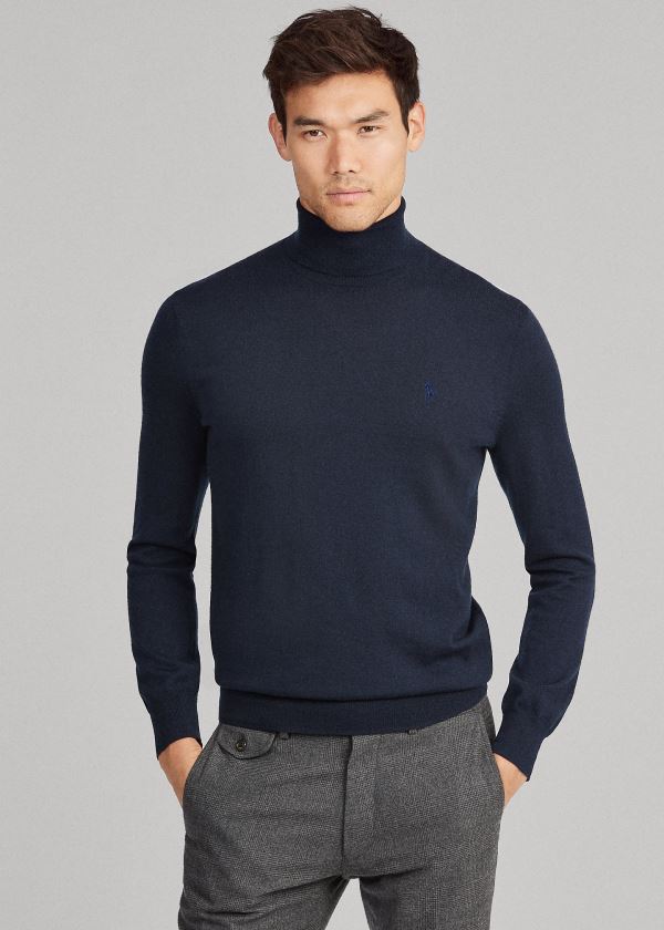 Suéter Polo Ralph Lauren Washable Merino Wool Homem 76891-TNSQ